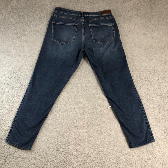 Hollister‎ Jean Women 30X30 Blue Preppy Distressed Denim High Rise Super Skinny - Picture 6 of 11